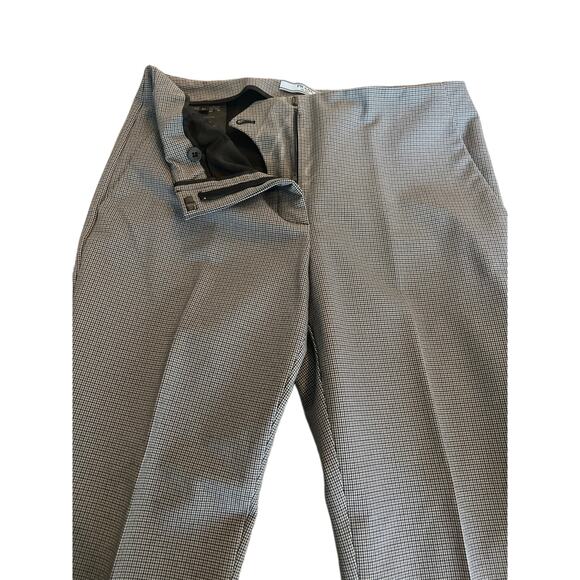 PRADA Cropped Trousers | Houndstooth Stretch Blend - Picture 4 of 12